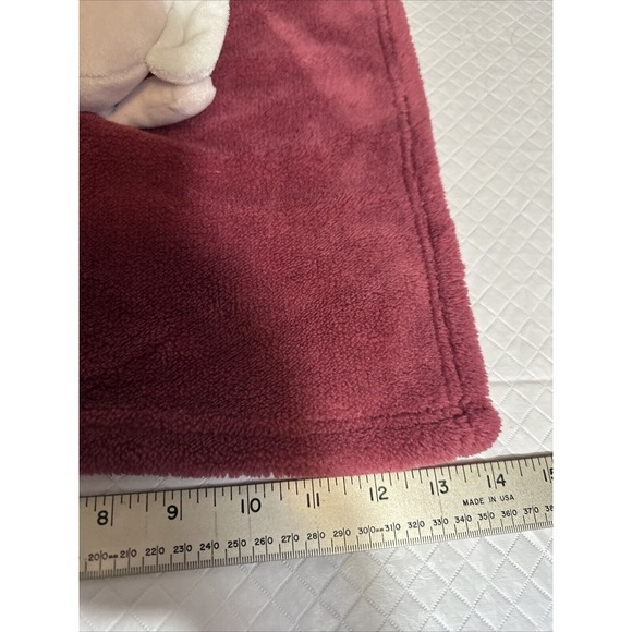 Baby Gear Elephant Baby Pink Lovey Plush Lovie‎ Stuffed Animal Security Blanket - Picture 4 of 7